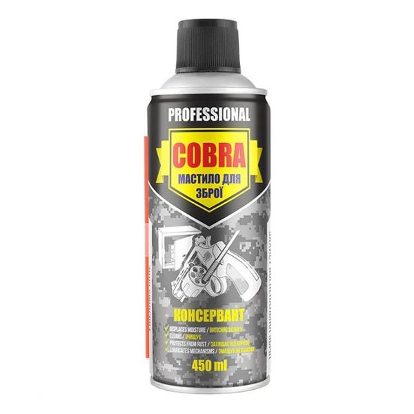 Консервант для зброї Professional Weapons Preservative COBRA, 450ml (24шт.) NX45120 фото