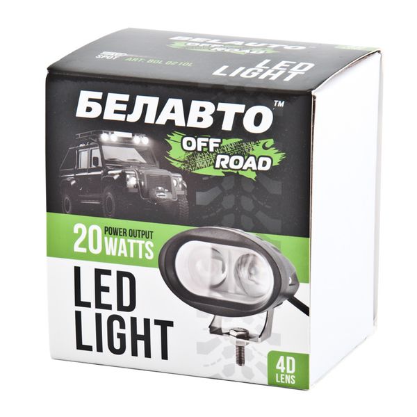 Доп LED Фары BELAUTO BOL0210L (точечный) 20W BOL0210L фото