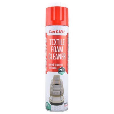 Пінний очисник текстилю,CARLIFE TEXTILE FOAM CLEANER, 650ml CF651 CARLIFE CF651 фото