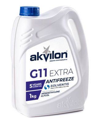 Сервісні рідини Антифриз Антифриз G11 AKVILON ANT EXT BLU 1KG AKVILON ANT EXT BLU 1KG фото