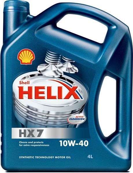 Shell550040289 10W40/4L HELIX HX7 123457661 фото