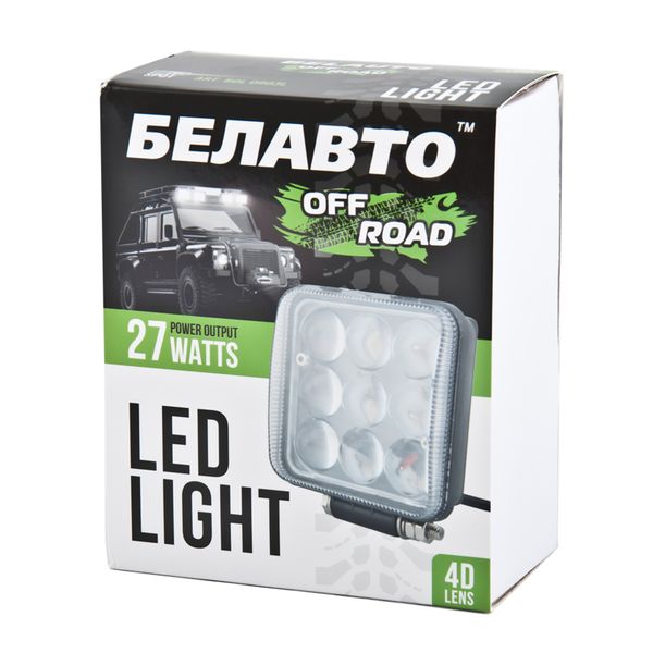 Додатковий LED фара BELAUTO BOL0903L 1800Лм (точковий) BOL0903L фото