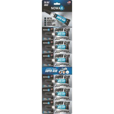 Суперклей 100% СА, 3г NX49209 NOWAX NX49209 фото