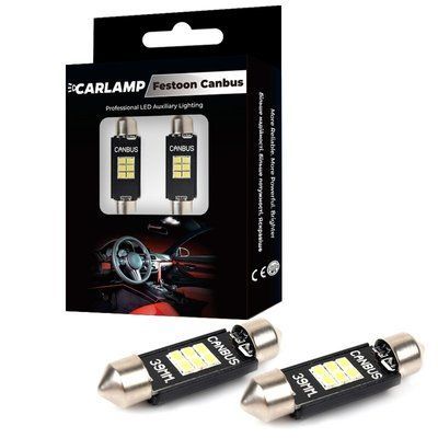 Світлодіодна лампа софітка+canbus250Lm T11*39мм SJ-K6-39ММ CARLAMP SJ-K6-39ММ фото