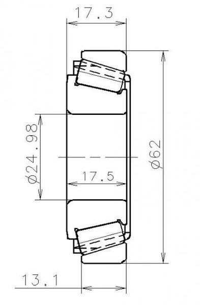 SNR/NTNEC42229S01H206 Подшипник роликовый конический (ЗАМЕНА НА EC41446S02H206) 123461091 фото