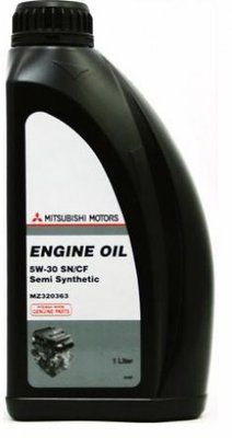 Масло моторное Mitsubishi ENGINE OIL 5W-30 1 л 123457257 фото