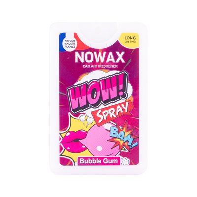 Ароматизатор Nowax WOW Spray 18 ml - Bubble Gum NX00137 фото