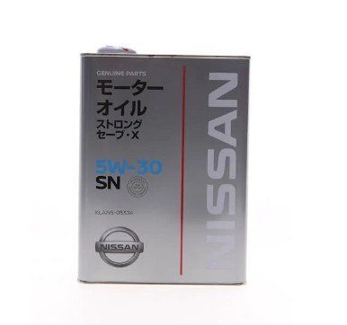 Моторна олива Nissan Strong Save-X 5W-30, 4 л KLAN505304  123457358 фото