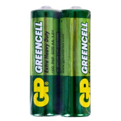 Батарейка GP GREENCELL 1.5V сольова 15G-S2 , R6, АА (4891199006425) 63475 фото