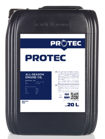 Олія ПРОТЕК HD 15W-40, API CI-4/SL, ACEA E7-12, A3/B4-12, MAN 3275, MTU 2.0, JASO DH-1 (20 л) P-HD15W40-20L фото