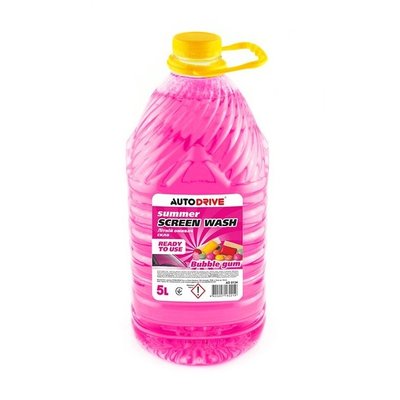 Омыватель летний, Auto Drive Bubble Gum PET 5л AD0134 фото