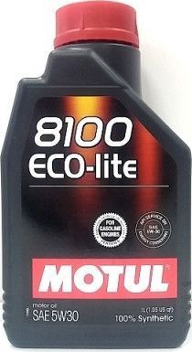 Motul109102/841411 5W20/1L 8100 ECO-LITE 123457260 фото