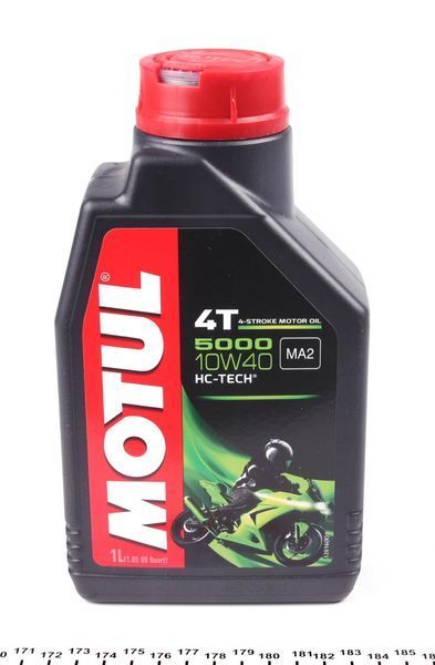 Motul104054 10W40/1L 5000 HC-Tech 4T 123457261 фото