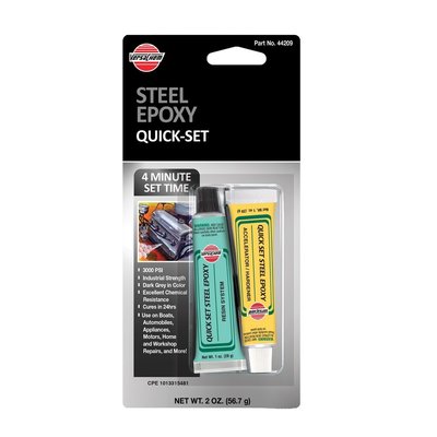 Эпоксидный клей Versachem Quick Set Steel Epoxy 44209 44209 фото