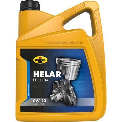Kroon Oil32498 Моторное масло HELAR FE LL-04 0W-20, Банка емкостью 5 л 123457676 фото
