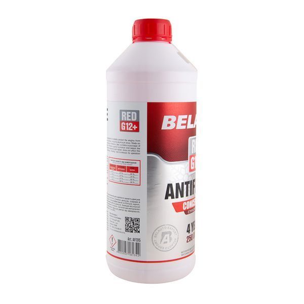 Антифриз Концентрат червоний 1,5L AF1315 БЕЛАВТО AF1315 фото