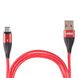 Кабель магнитный VOIN USB - Micro USB 3А, 1m, red (быстрая зарядка/передача данных) (VC-6101M RD) 113734 фото 5