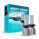 Світлодіодні лампи Н7 для авто Carlamp Night Vision Gen 3 Led автолампи 5500K 6000 Lm (NVG3H7) NVG3H7 фото 9