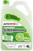 Омивач літній Auto Drive Lime 4Л. AD0131 фото