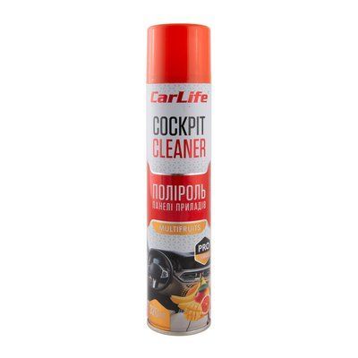 Поліроль CarLife Cockpit Cleaner Мультифрукт 320 мл (CF326) CF326 фото