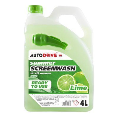Омивач літній Auto Drive Lime 4Л. AD0131 фото