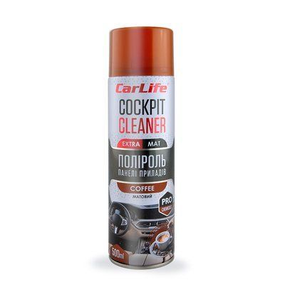 Поліроль CarLife Cockpit Cleaner Extra Mat Кава 500 мл (CF526) CF526 фото