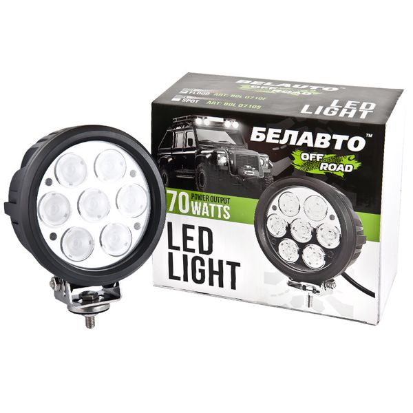 Доп LED Фары BELAUTO BOL 0710F (рассеивающий) BOL0710F фото