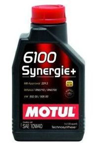 Motul108646 10W40/1L 6100 SYNERGIE + 123457478 фото