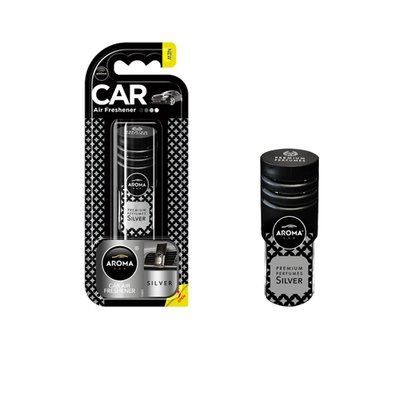 Ароматизатор до машини Aroma Car Prestige Vent - Silver (83203) 83203 фото