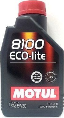 Motul108212 5W30/1L 8100 ECO-LITE SAE 123457264 фото
