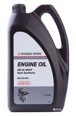 Моторное масло Mitsubishi Engine Oil MZ320364 5W30/4L 123457315 фото