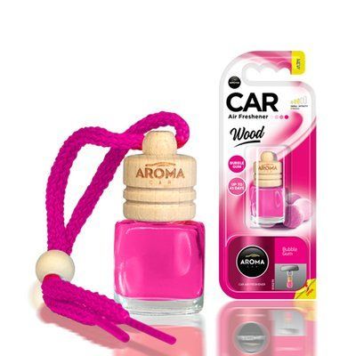 Ароматизатор Aroma Car Wood Bubble Gum, 6 мл 92715 фото