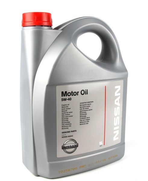 Моторна олива Nissan Genuine Motor Oil 5W-40 A3/B4 5 л 123457165 фото