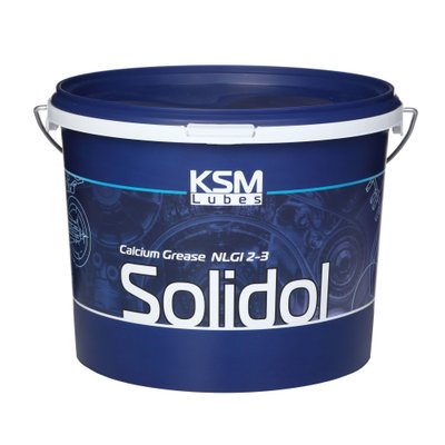 Мастило Солідол Жиров ДСТУ 1033-79 DIN 51502 K 2/3 C-25 NLGI 2/3 (2,7 кг пп лого) KSM-SOLIDOL-2,7KG-LOGO фото