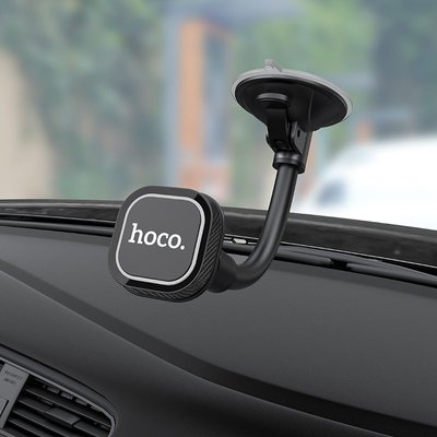 Тримач магнітний Hoco CA55 Astute series Windshield car holder Black Gray CA55 фото