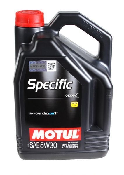Motul102643/860051 5W30/5L SPECIFIC DEXOS2 123457166 фото