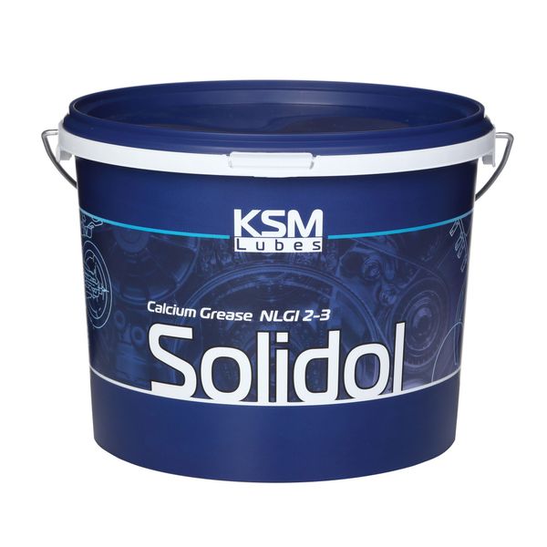 Смазка Солидол Жировой ГОСТ 1033-79 DIN 51502 K 2/3 C-25 NLGI 2/3 (2,7 кг пп лого) KSM-SOLIDOL-2,7KG-LOGO фото