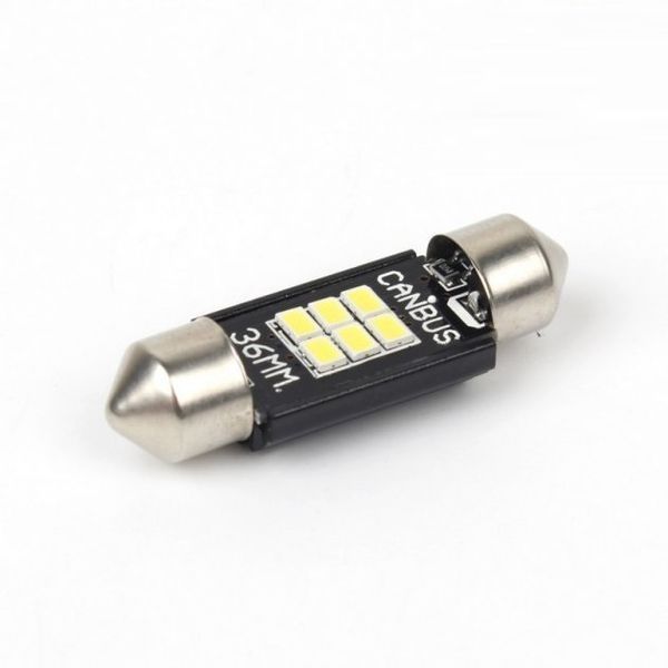 Лампи софітки 250L canbus t11 36 мм Carlamp (SJ-K6-36мм) SJ-K6-36мм фото