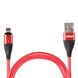 Кабель магнитный VOIN USB - Lightning 3А, 2m, red (быстрая зарядка/передача данных) (VL-6102L RD) 113740 фото 5