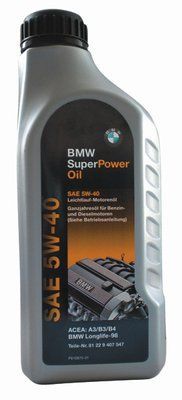 BMW81 22 9 407 547 Масло моторное синтетическое "Super Power 5W-40", 1л 123457611 фото