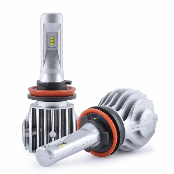 Светодиодные автолампы H11 LED SOLAR CANBUS 12/24V 6500K 6000Lm 50W Cree Chip 1860 (8611) 8611 фото