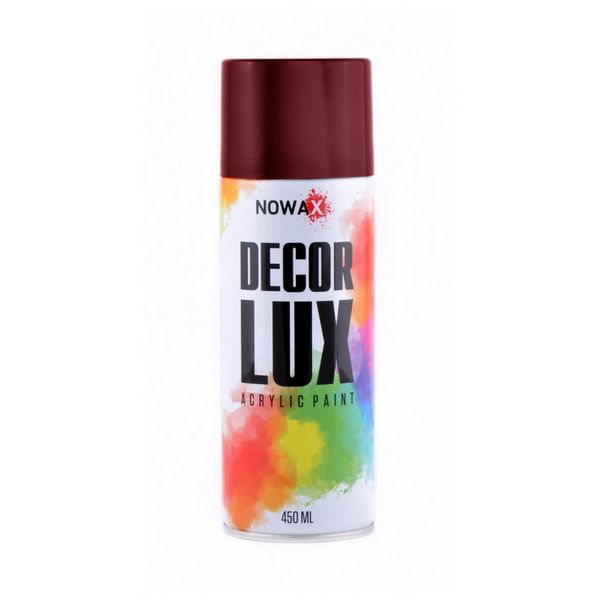 Акрилова фарба глянсова червоне вино NOWAX Decor Lux (3005) 450мл NX48025 фото