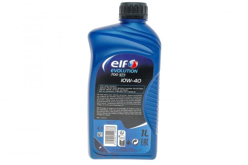 Моторна олива Elf Evolution 700 STI 10W-40 1 л 123457217 фото