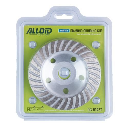 Диск алмазный шлифовальный Alloid Turbo Wave 125мм (DG-5125T) 78052 фото