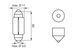 Лампа розжарювання HC5W 12V 5W SV8,5-8 ECO 1 987 302 810 1 987 302 810 фото 2