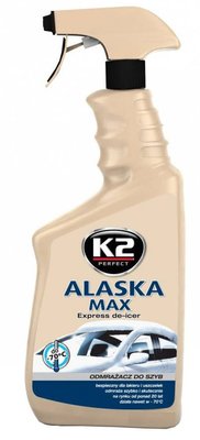 K2K607 K2 ALASKA -70C 700ml Размораживатель для окон (жидкость, с распылителем) 123458302 фото