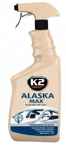 K2K607 K2 ALASKA -70C 700ml Розморожувач для вікон (рідина, з розпилювачем) 123458302 фото