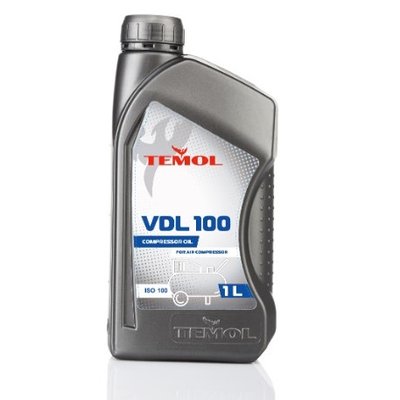 Олива TEMOL Compressor Oil DIN 51506 (VDL)/ISO VG 100(1л) T-COMPR-1L фото