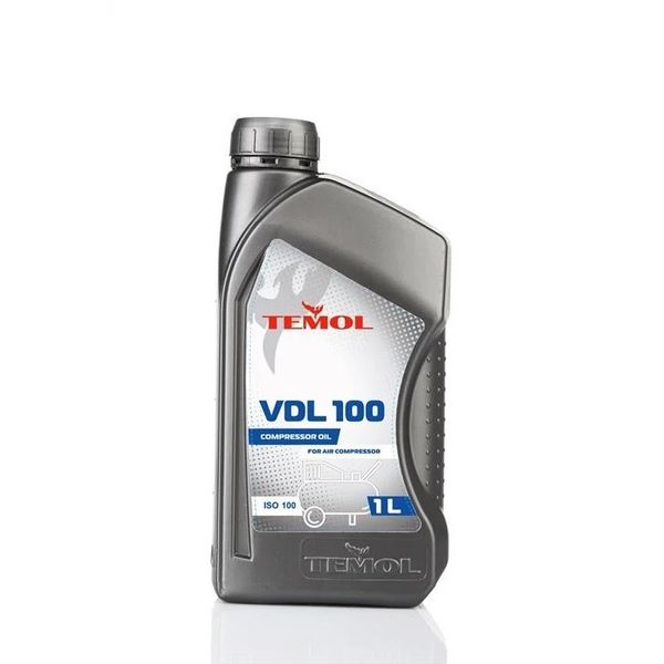 Олія TEMOL Compressor Oil DIN 51506 (VDL)/ISO VG 100 (1л) T-COMPR-1L фото