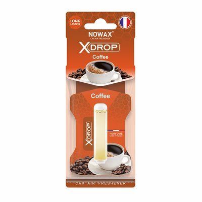 Ароматизатор целюлозний з капсулою серія X Drop - Coffee NX00054 NOWAX NX00054 фото